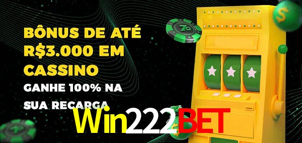 Win222Bet melhor bônus de depósito